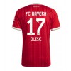 Bayern Munich Michael Olise #17 Hjemmedrakt Kvinner 2026-27 Kortermet